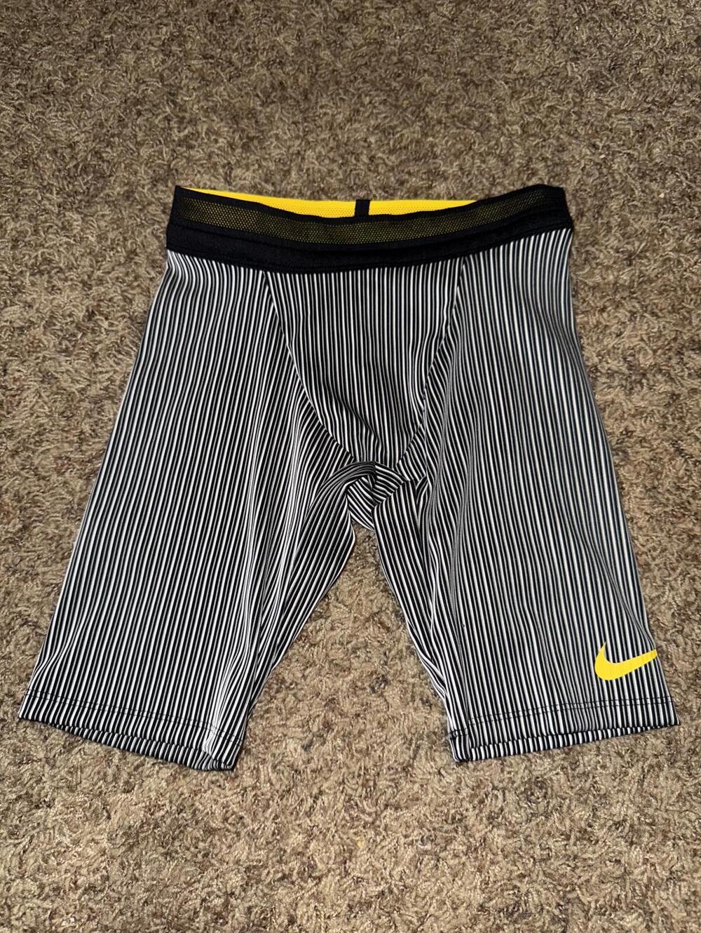 Nike Elite Pro Men's Half Tights Running Track Field OREGON RARE Made In USA